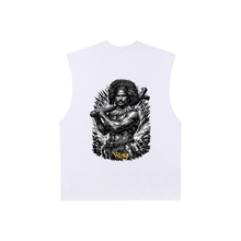 Load image into Gallery viewer, Raw Edge Cotton Tank Top