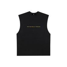 Load image into Gallery viewer, Raw Edge Cotton Tank Top
